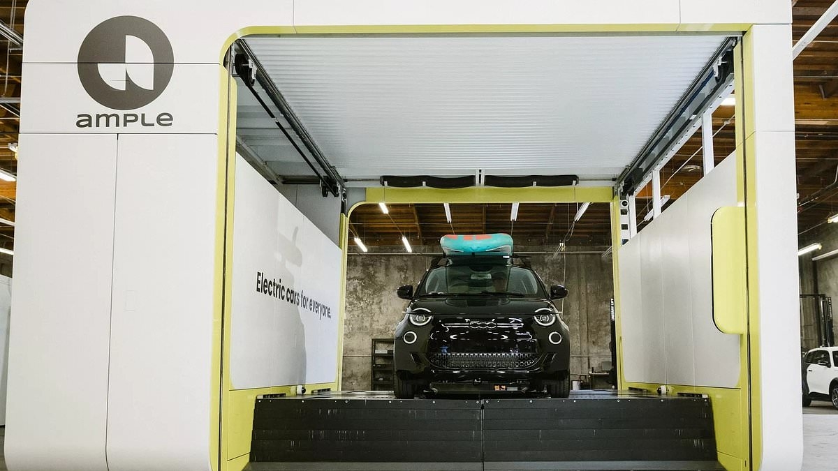 Fiat solves 'barrier for electric cars' with tech that allows battery recharges in FIVE MINUTES