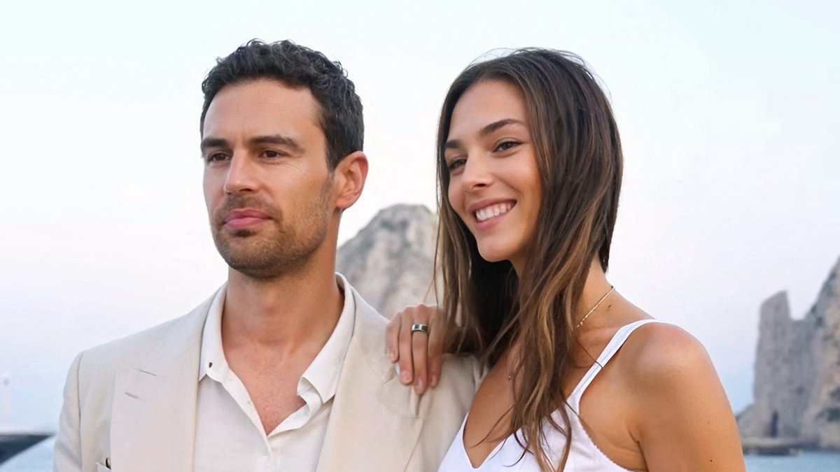 Leonardo DiCaprio's girlfriend Vittoria Ceretti cozies up to Bond favourite Theo James at Dolce & Gabbana launch event in Italy