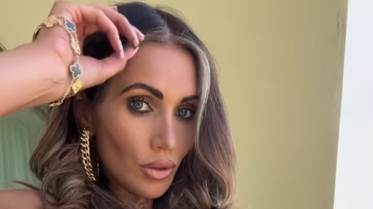 Bikini-clad Amy Childs hits back at trolls over extreme weight loss as she admits she needs to 'learn to love' herself again
