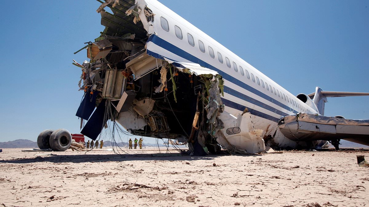 Airline crashed Boeing plane deliberately to discover which seats are safest in an accident
