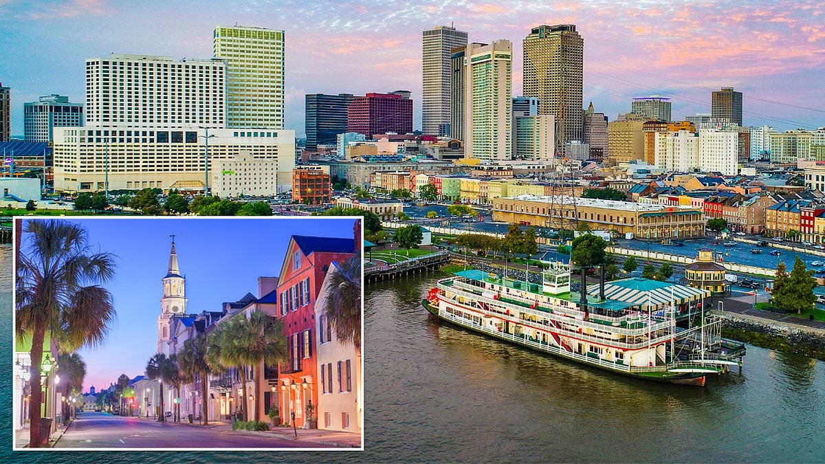 New map reveals all the iconic US cities and landmarks set to DISAPPEAR by 2050
