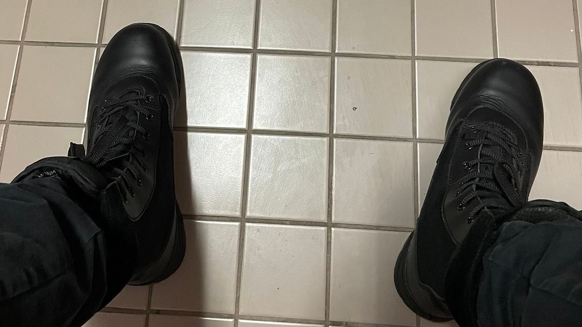 Classroom killer's final photos: Cat-obsessed gunman posted photograph of his FEET inside school bathroom cubicle moments before killing ten - and also took pictures of weapons he used