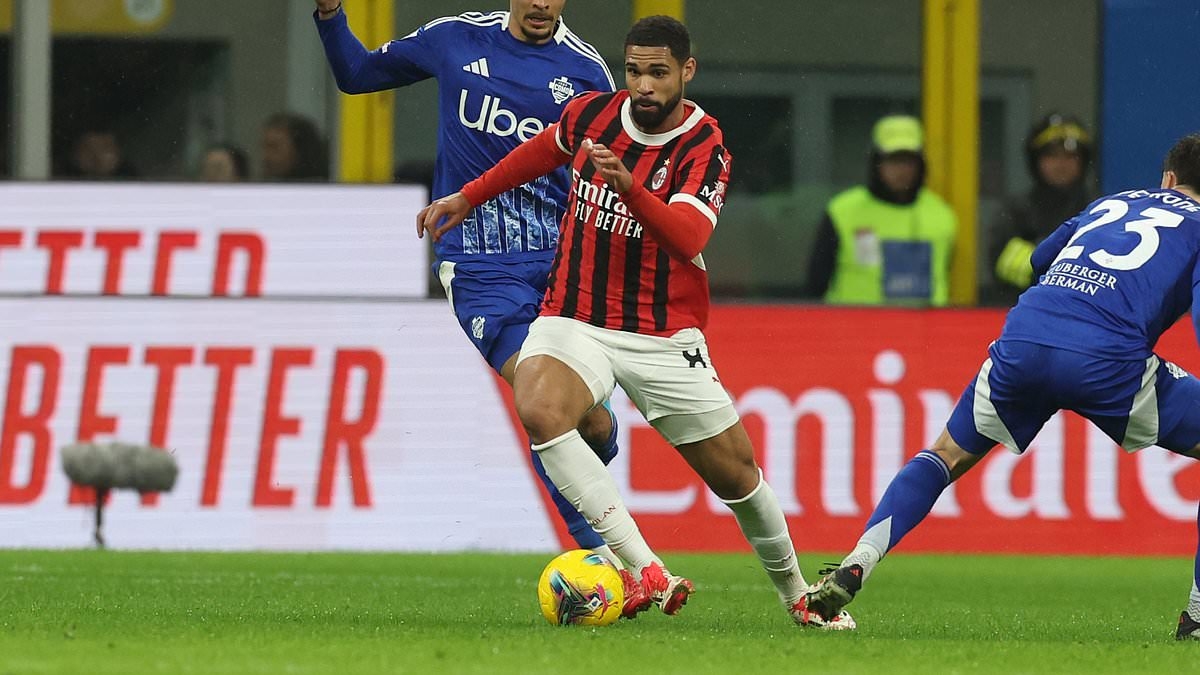 Ex-Chelsea boss 'interested in signing Ruben Loftus-Cheek for Serie A side' despite a difficult second season for the midfielder at AC Milan