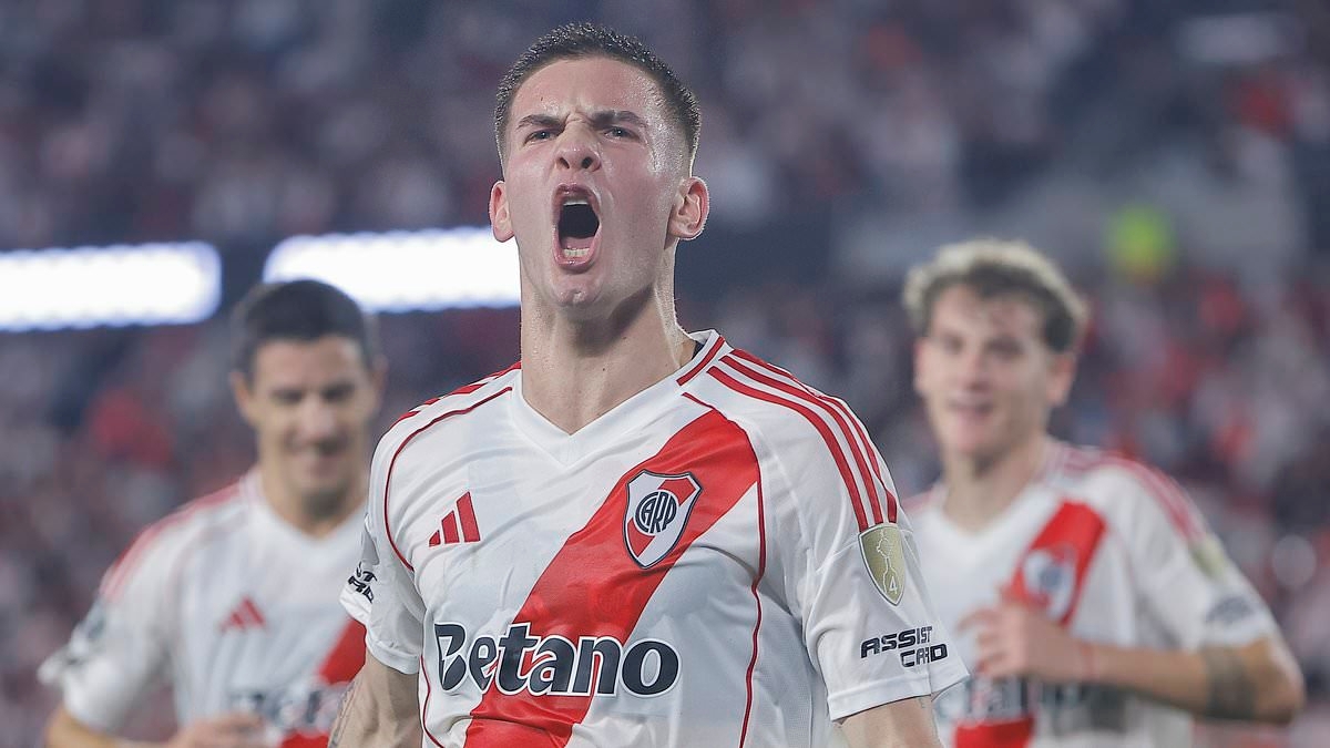 Real Madrid sign Argentine wonderkid, 17, in £38.5m deal... as teenager's arrival casts fresh doubt over Rodrygo's future at the Bernabeu