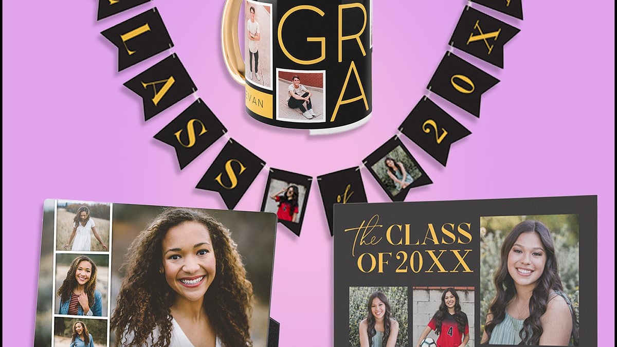 Celebrate your Class of 2025 Grad with keepsakes from Shutterfly: Cards, invites, & more!