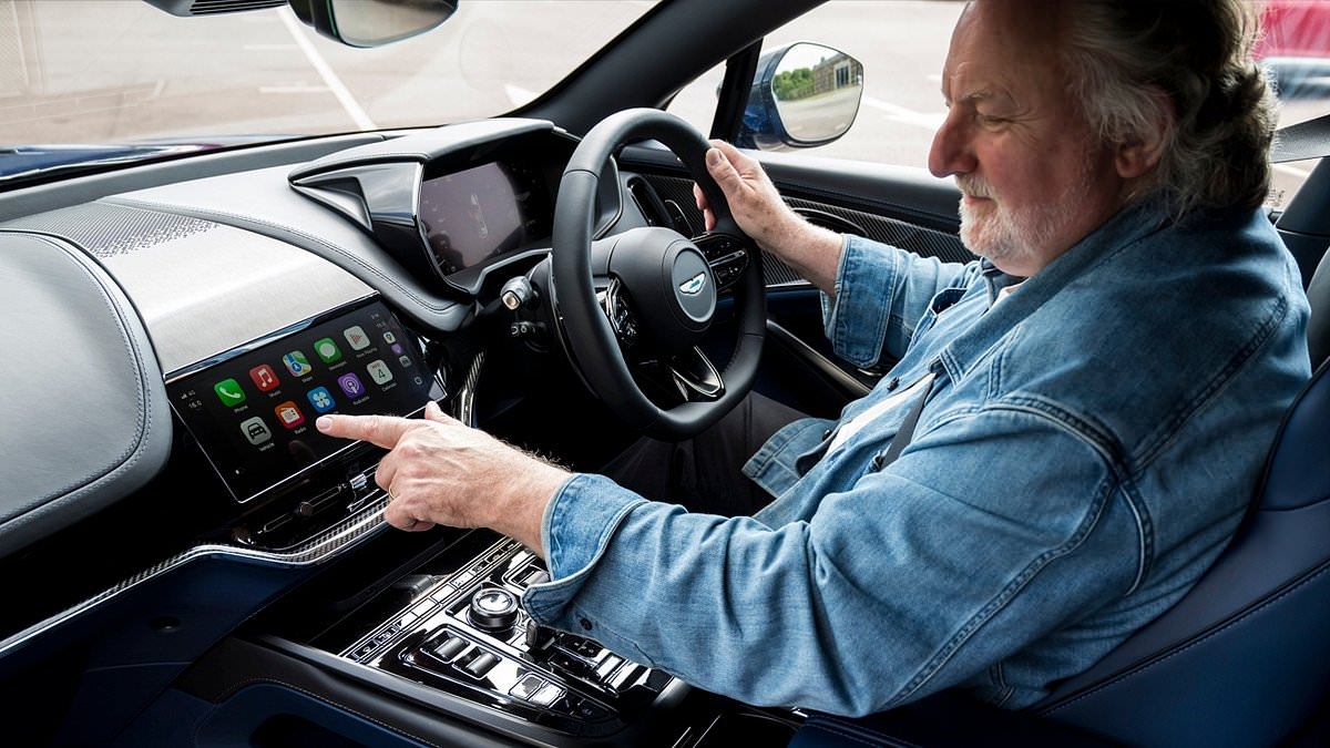 RAY MASSEY: Aston Martin helps usher in era of the 'iDashboard'