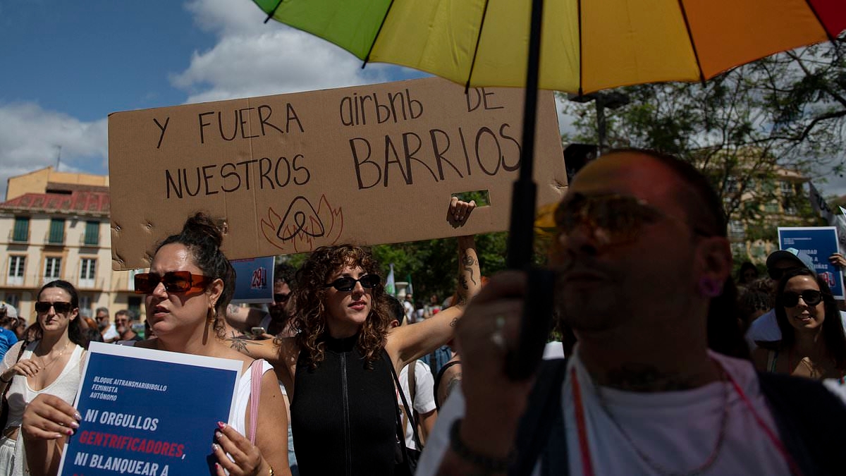 'Totally unfair': Airbnb fights back over protests