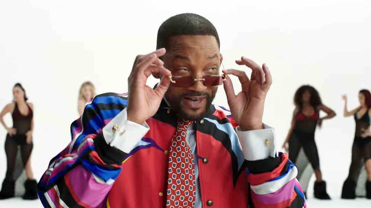 Will Smith, 56, mercilessly mocked over 'corny' new rap video after comeback album flopped in the charts