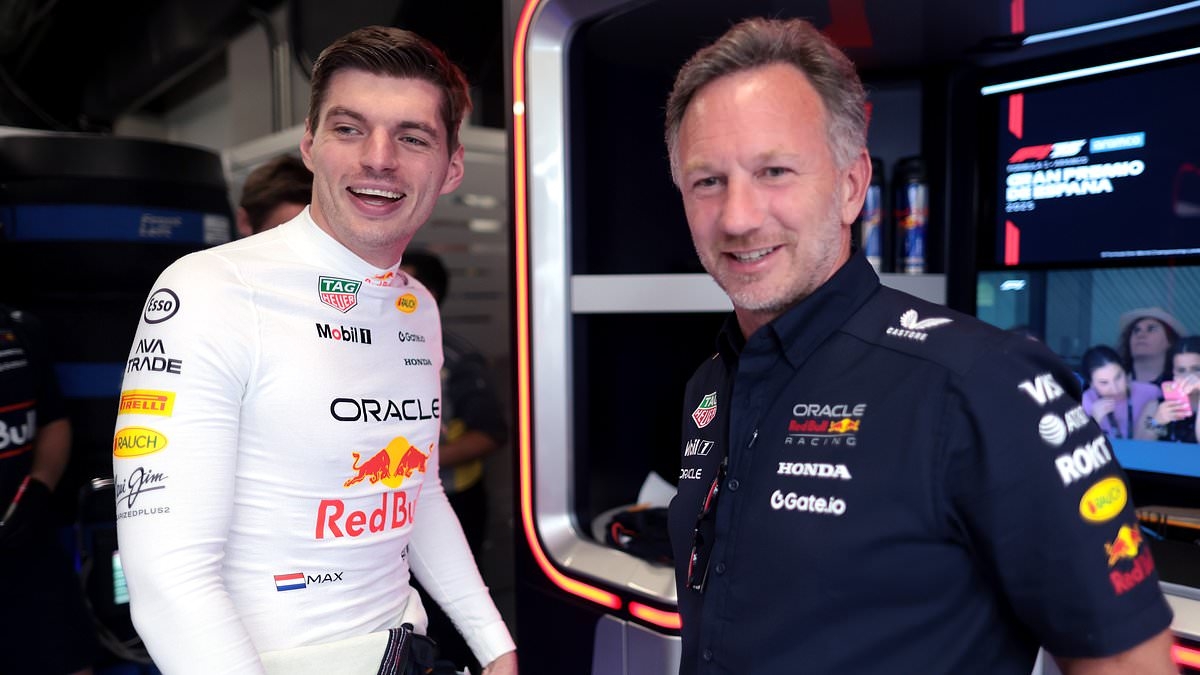 Christian Horner opens up on Max Verstappen's future at Red Bull amid doubts - and sends warning to star's father Jos after feud