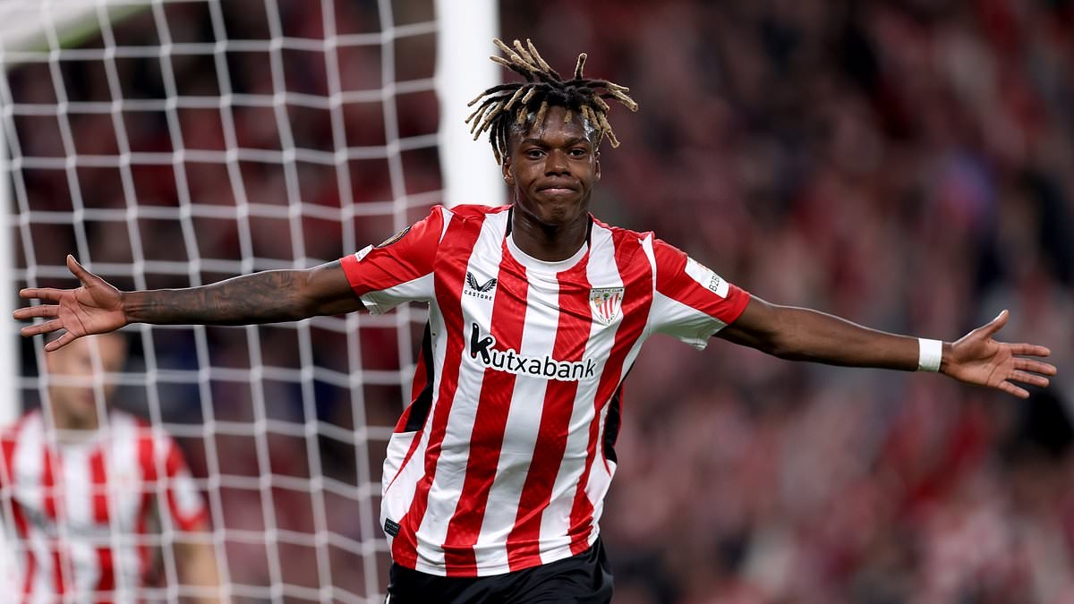 In demand Nico Williams chooses the club he wants to join between Arsenal, Barcelona and Bayern Munich