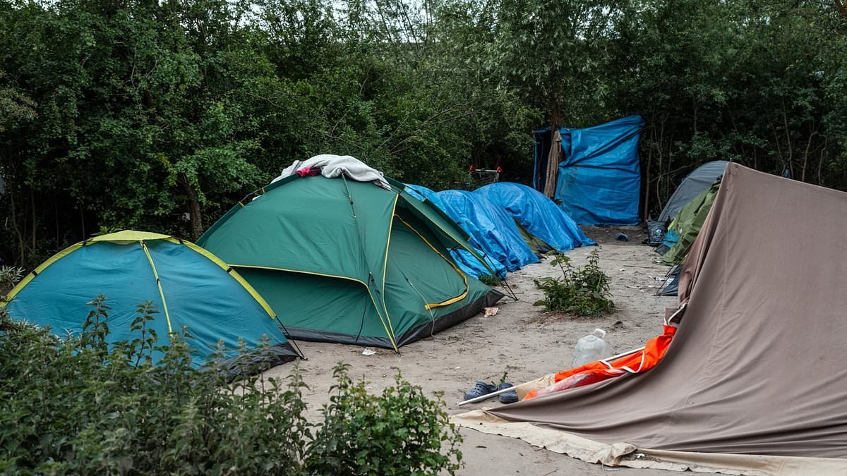Gunfire at French migrant camp kills one and wounds five including a child as adult and 17-year-old arrested