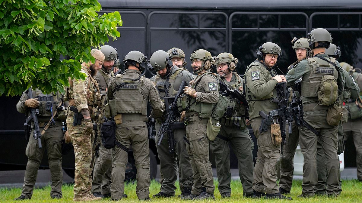 Manhunt after Dem lawmakers were targeted in their homes by gunman