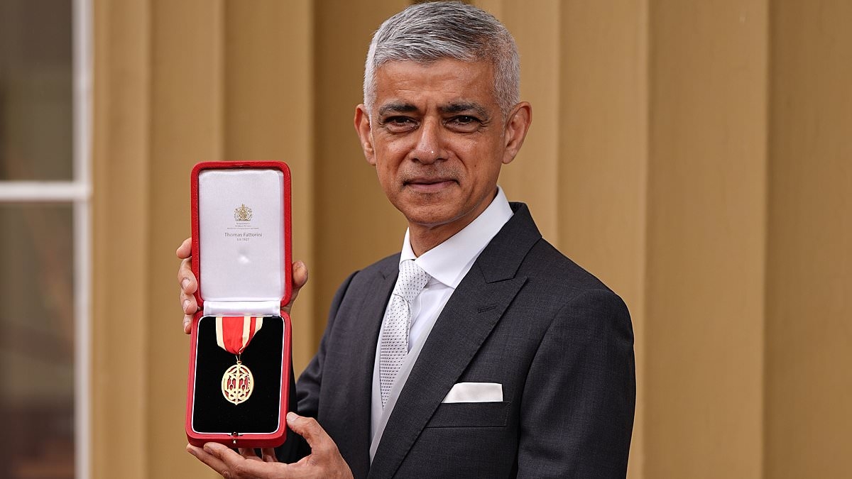 SARAH VINE: A knighthood for Sadiq Khan when London is such a mess devalues the entire system. Why do we hand out honours to a bunch of self-satisfied sycophants?