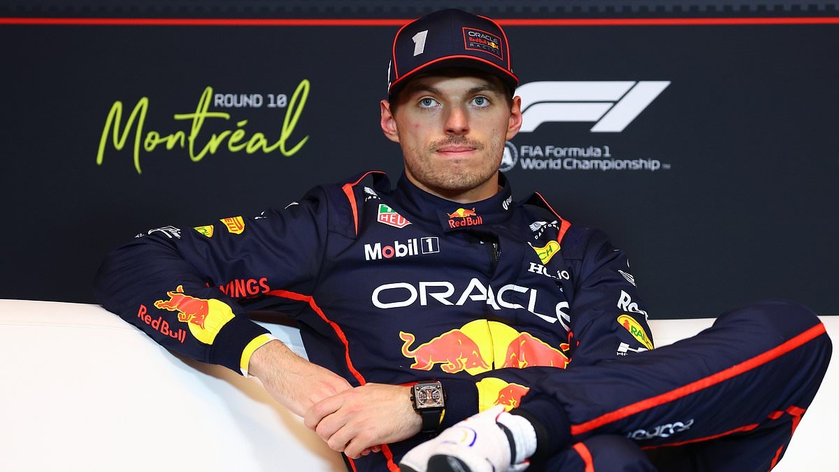 BREAKING NEWS Max Verstappen snaps at 'childish' reporters and claims talk of potential race ban is a 'waste of time': 'It's p***ing me off'