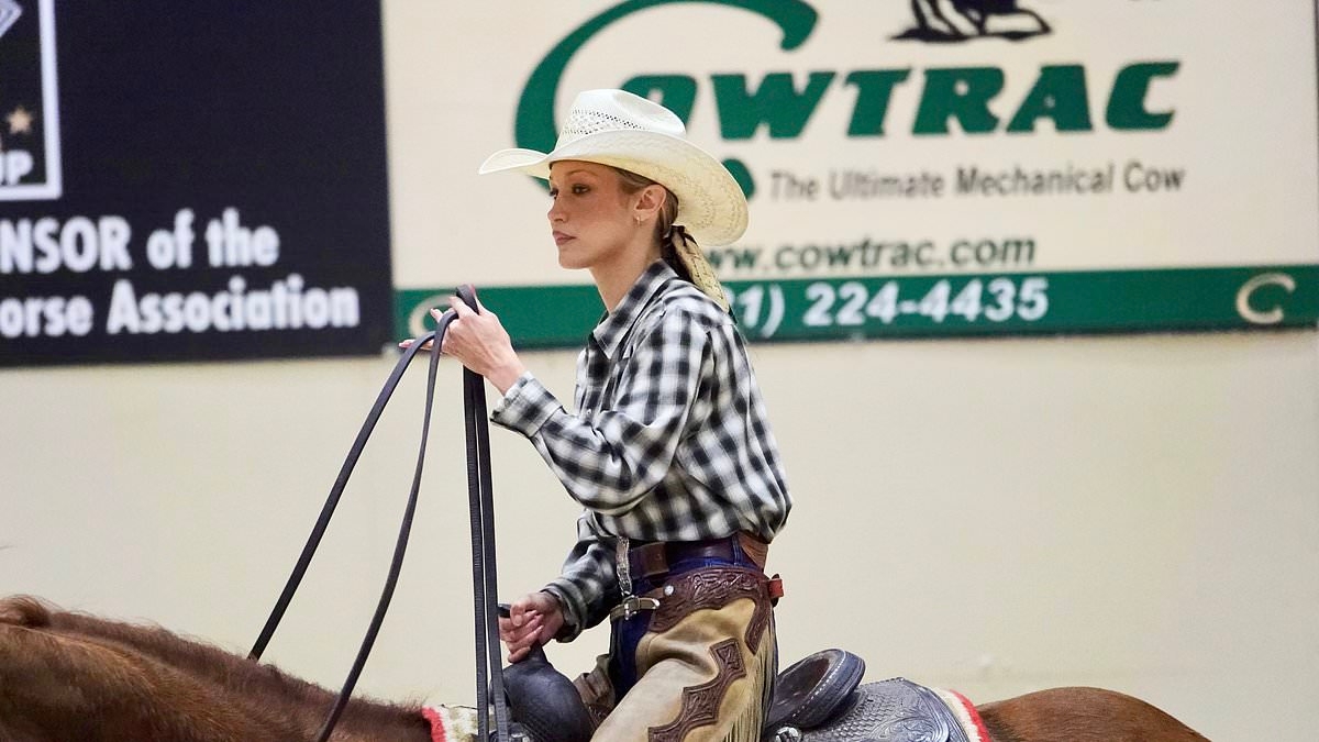 Bella Hadid shows off her cowgirl skills with boyfriend as she ditches world of fashion for new Texas life