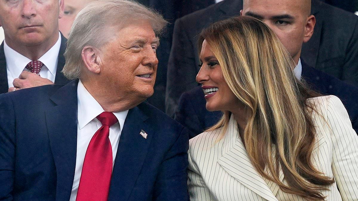 What Melania was REALLY thinking at Donald's big parade...and which cabinet secretary seemed 'bored'