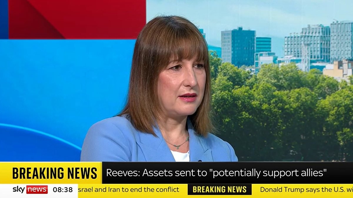 Will Israel-Iran conflict spark fresh inflation crisis? Rachel Reeves admits spiking energy prices and threats to trade routes are 'cause for concern' - with fears public finances are too bad to respond