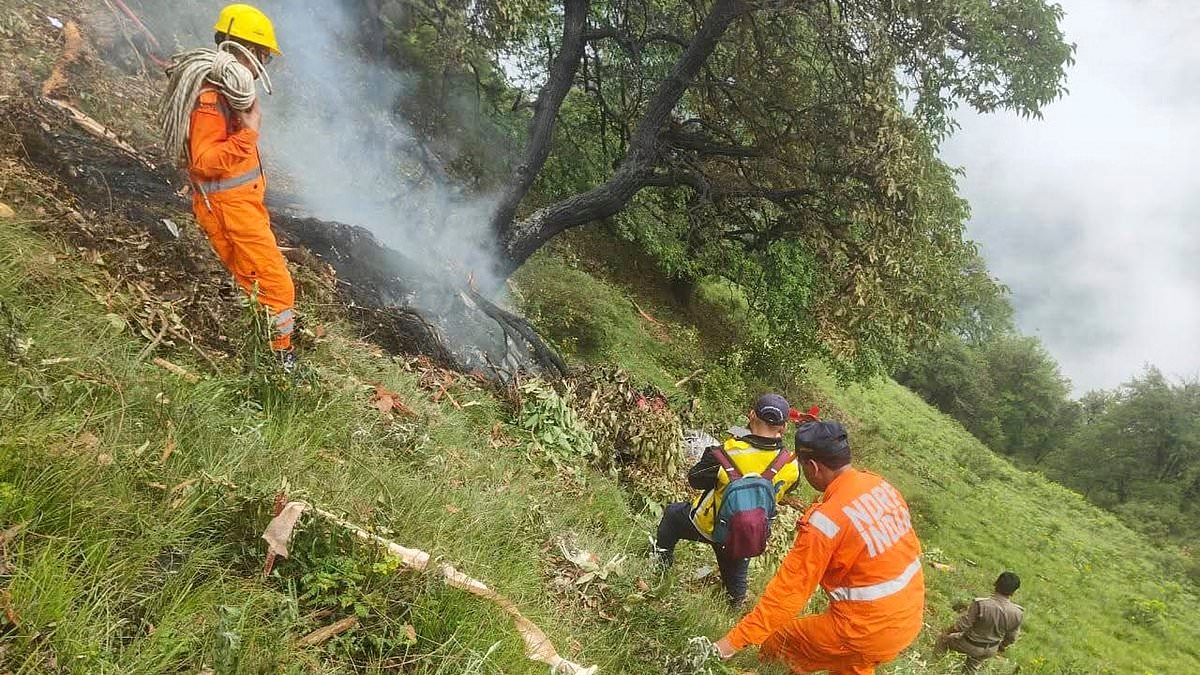 India suffers more heartache as at least seven killed in horror helicopter crash just days after Air India tragedy