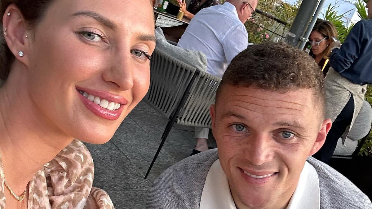 Kieran Trippier's estranged wife Charlotte 'consults lawyers' over marriage after England star seen with arm around mystery woman in Ibiza