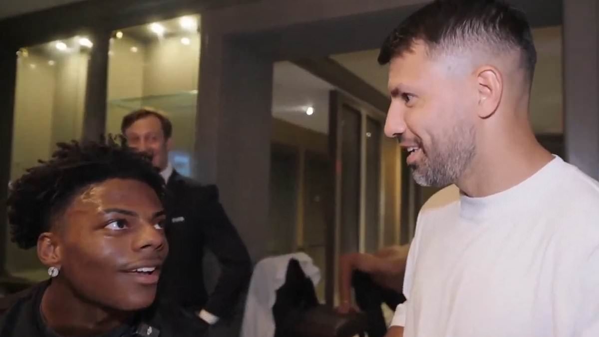 Man City and Argentina legend Sergio Aguero mocks Cristiano Ronaldo's Nations League triumph while taunting Speed as he sticks up for Lionel Messi at Club World Cup