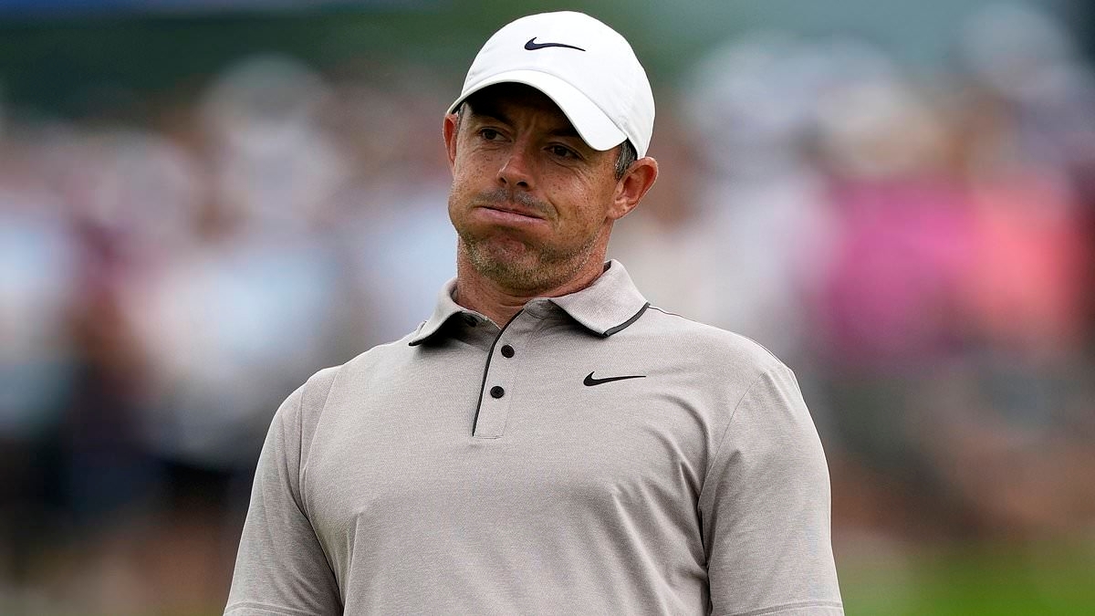 Golf legend says 'something is eating' at Rory McIlroy after another tense encounter with media at US Open