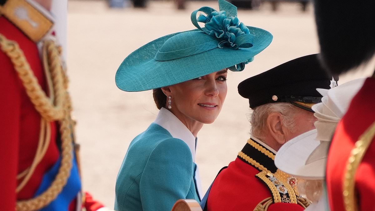Kate Middleton channels Queen Elizabeth II in a 'history repeating itself' moment at Trooping the Colour