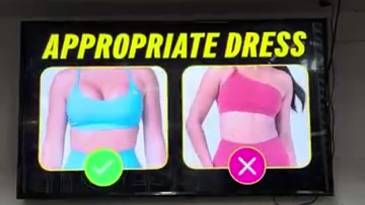 Aussie gym's controversial dress code sparks backlash among members: 'Controlling and overbearing'
