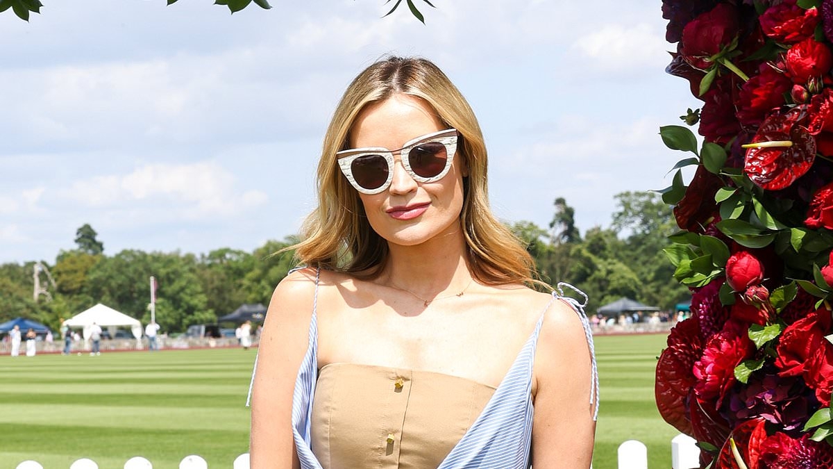 Laura Whitmore oozes glamour as she joins Hana Cross, Lennon Gallagher and his girlfriend at The Cartier Queen's Cup Polo 2025