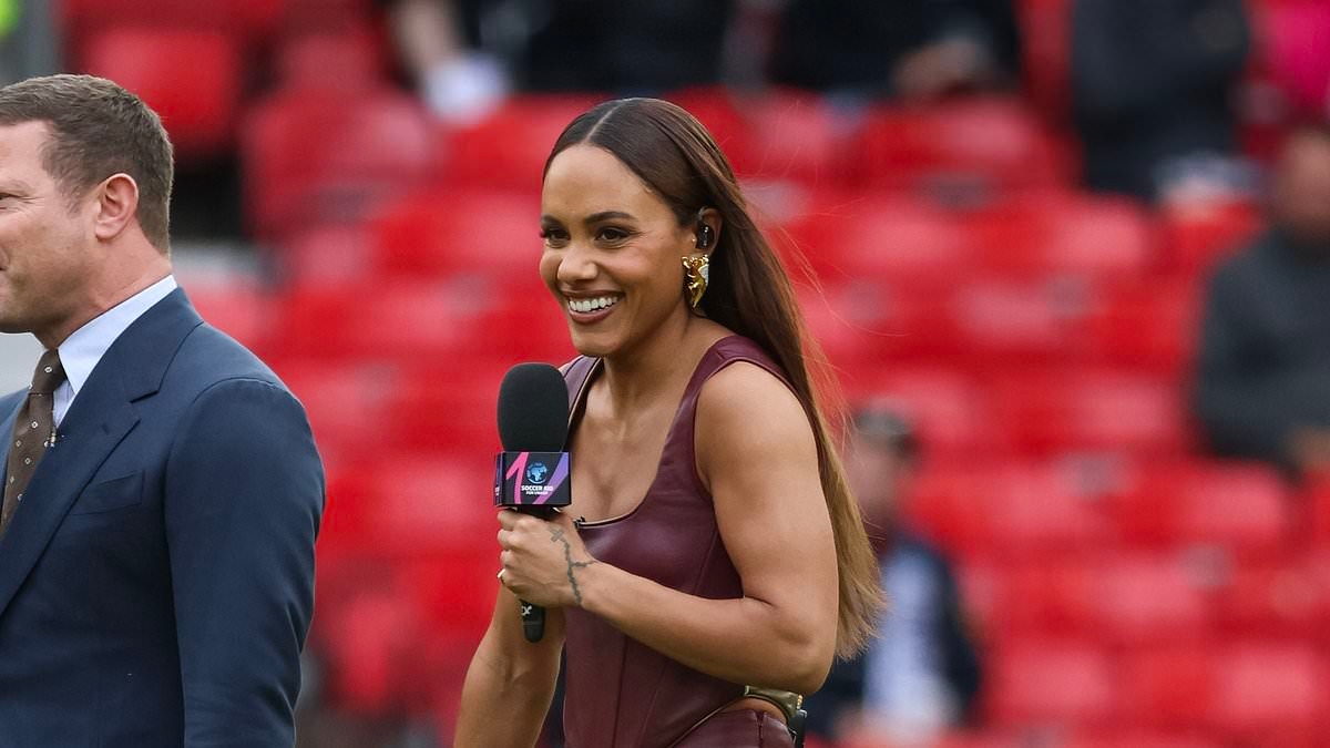 Hollywood meets the WAGs as Julia Roberts and glam Coleen Rooney lead celeb supporters at Soccer Aid at Old Trafford