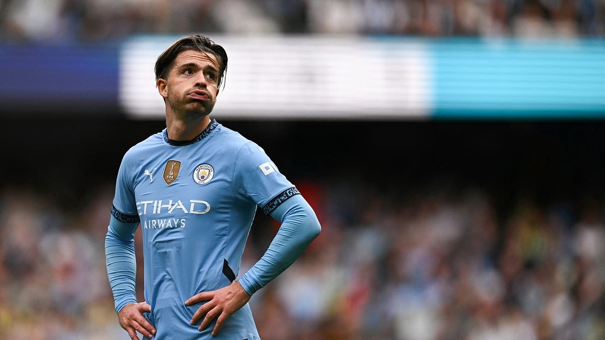 Man City are 'prepared to take a HUGE loss on Jack Grealish' as Napoli 'turn their attention to wantaway winger' and rival star Alejandro Garnacho