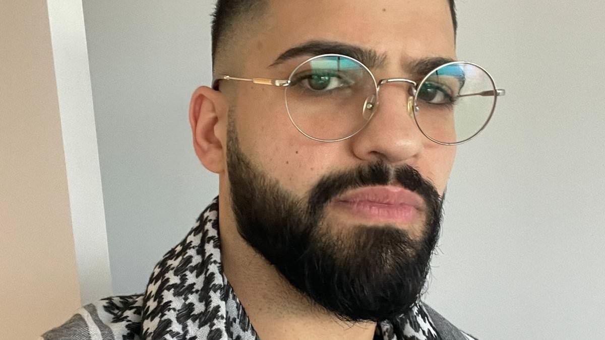 Trinity Grammar sparks outrage after guest lecturer Basem Kerbage is pictured shoving a dildo down his throat