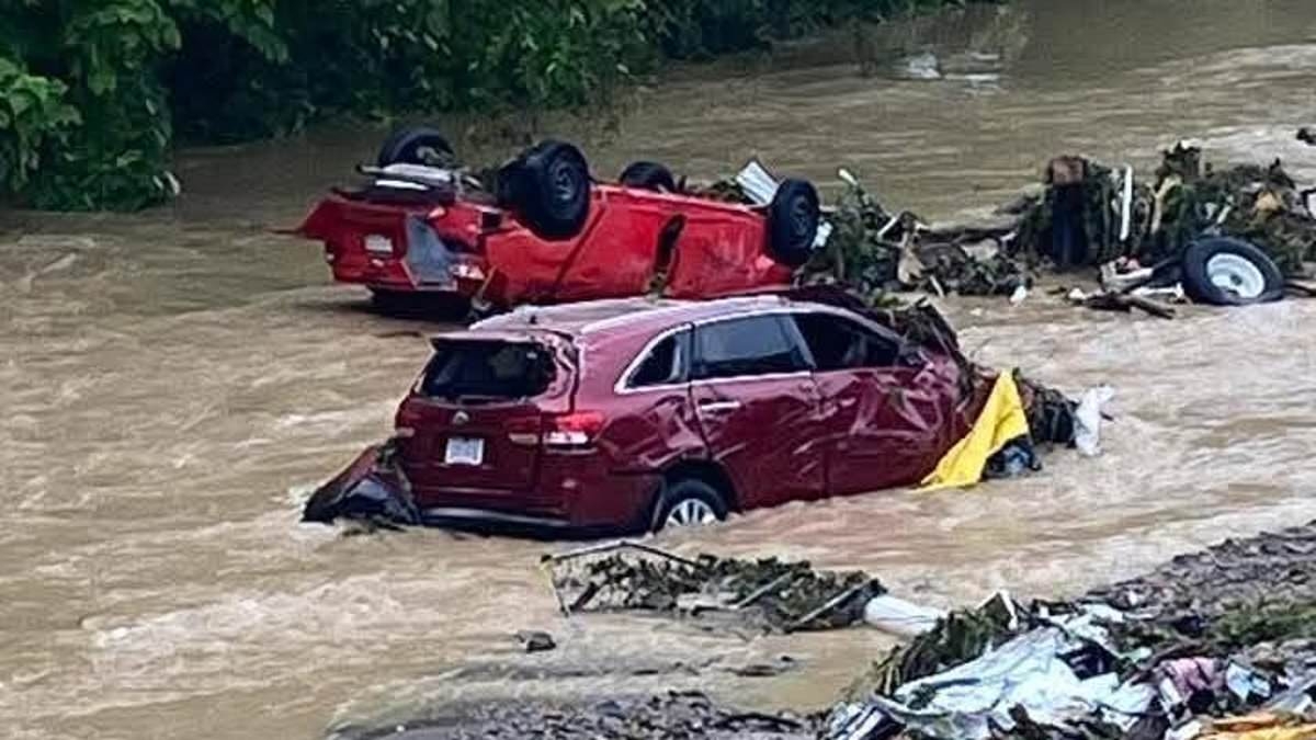 Five dead in devastating flash flooding in West Virginia as thousands lose power and rescuers search for victims