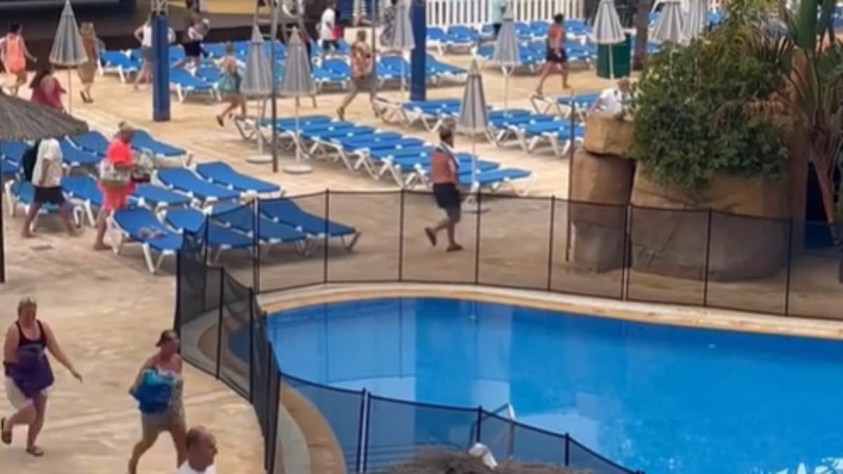 Brit tourist shares hilarious hack for saving loungers in sunbed wars video - but can YOU spot it?