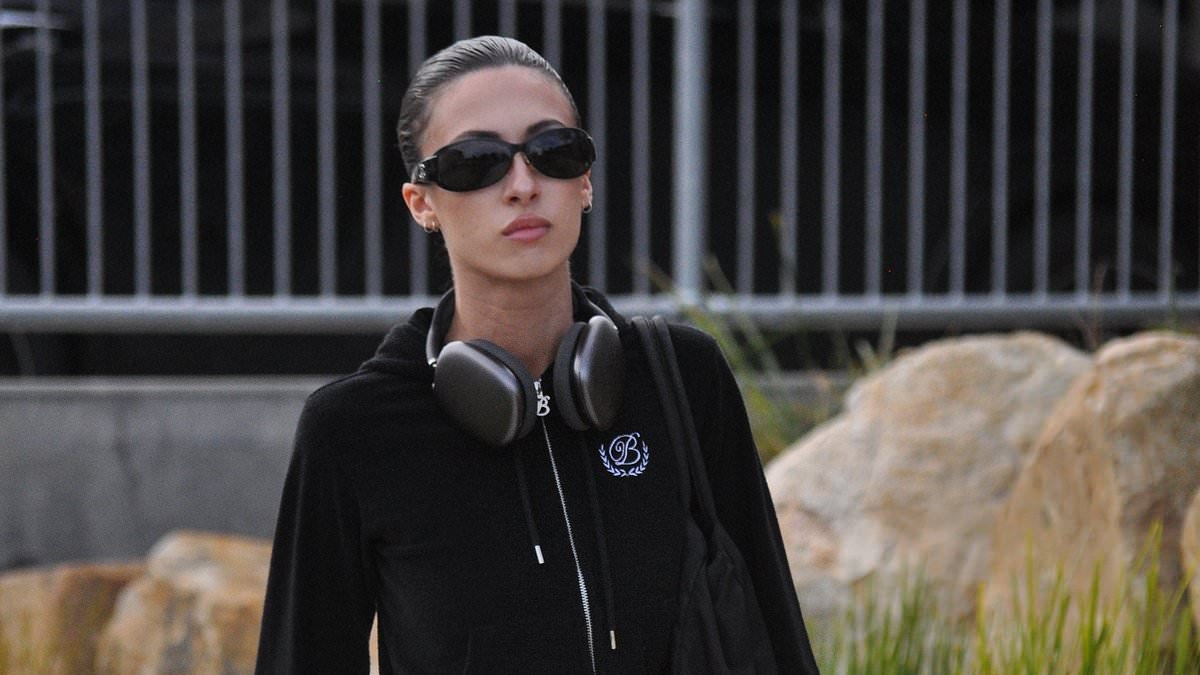 Bianca Censori's sister returns home to Melbourne after joining her older sibling and rapper Kanye West on their European and Japan adventure - but has the couple joined her?