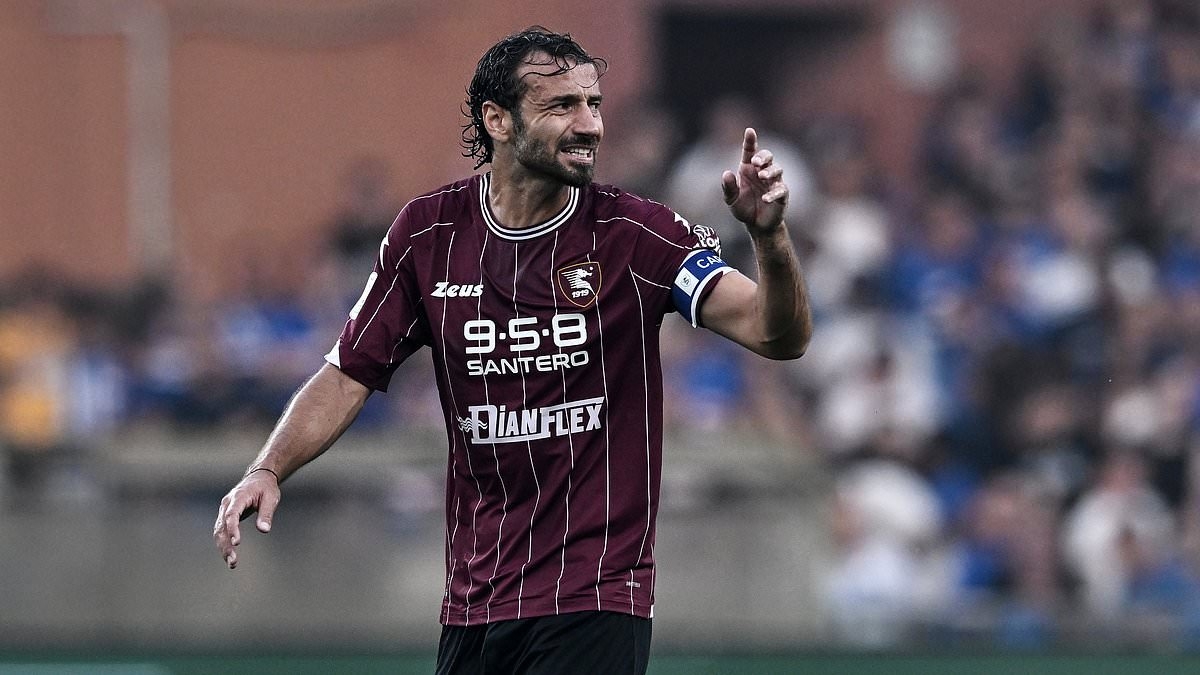 Eight players from same team are taken to hospital as 21 members of Italian club are struck down by food poisoning after Serie B play-off