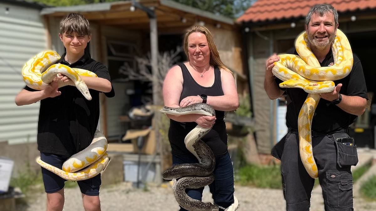 Dog walkers warned after 18ft long python that can crush pets to death is on the loose