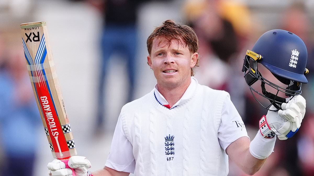 Jacob Bethell's a fantastic player - but I can't afford to look over my shoulder, says OLLIE POPE as England No 3 opens up on pressure, form... and why he still dreams of the captaincy