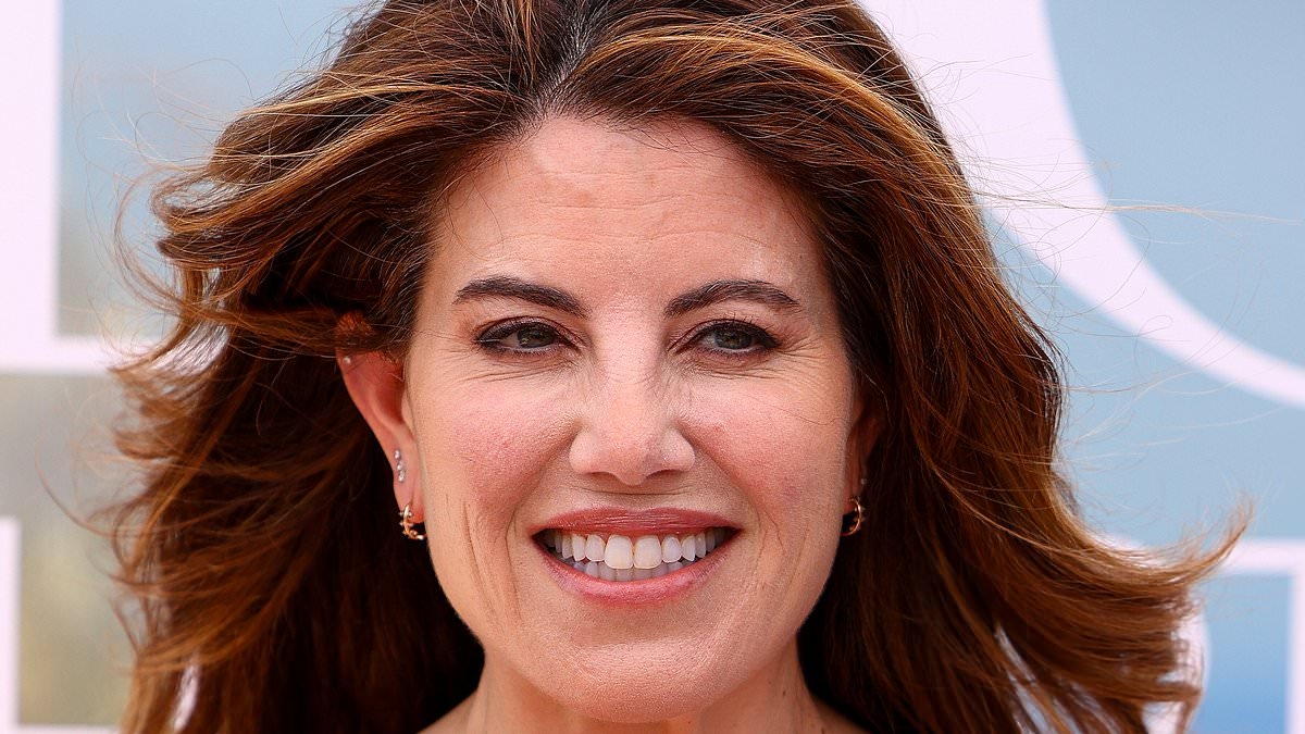Monica Lewinsky, 51, shows off her taut complexion as she slips into a floral sundress for Cannes talk about 'reclaiming her narrative' after Bill Clinton affair scandal
