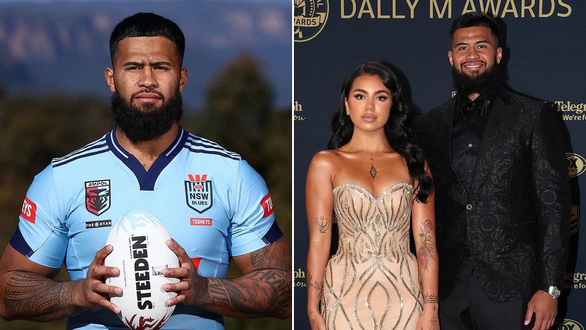 Footy star Payne Haas reveals why he travels almost 1000km to get a haircut
