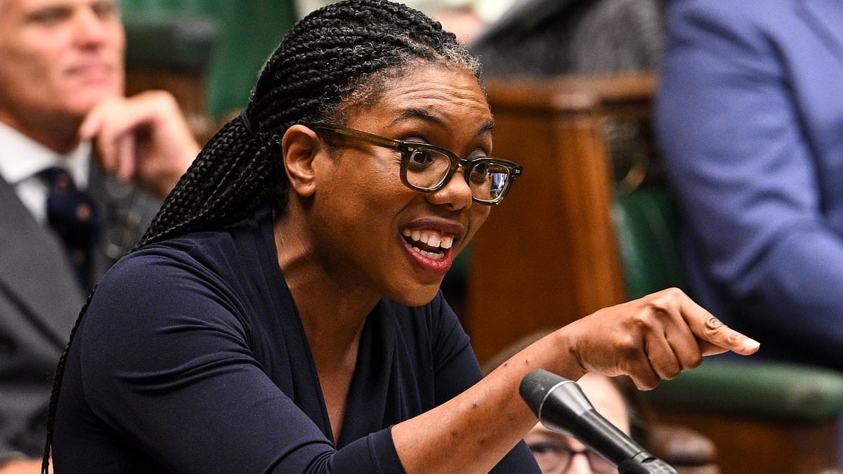 QUENTIN LETTS: Blimey, Kemi went for it. And a black woman saying anti-racism wasn't the most important thing fried her opponents' brains