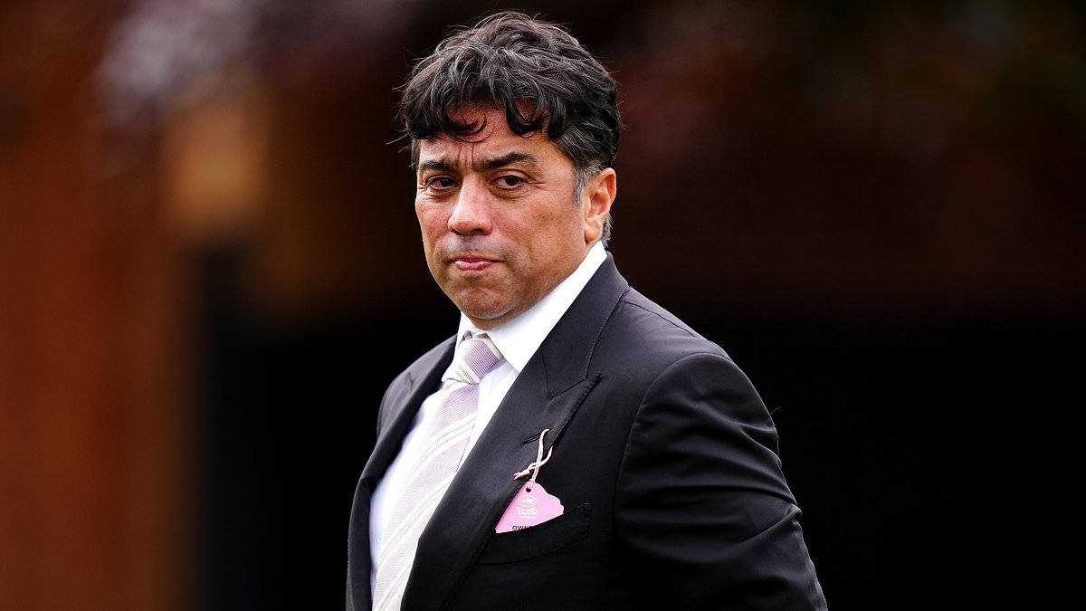 Kia Joorabchian splashes out £2million on horse the Amo Racing boss hopes will make his Royal Ascot dream come true