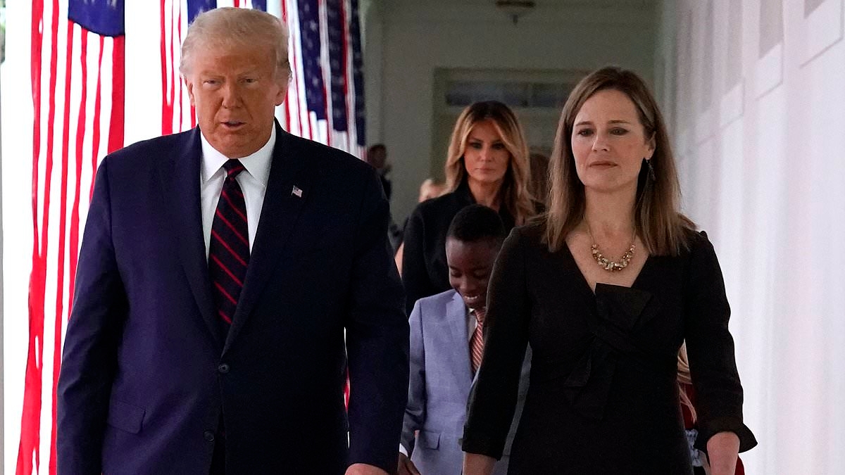 MAGA turns on Trump-appointed Justice Amy Coney Barrett and give her brutal label as she threatens to upend SCOTUS