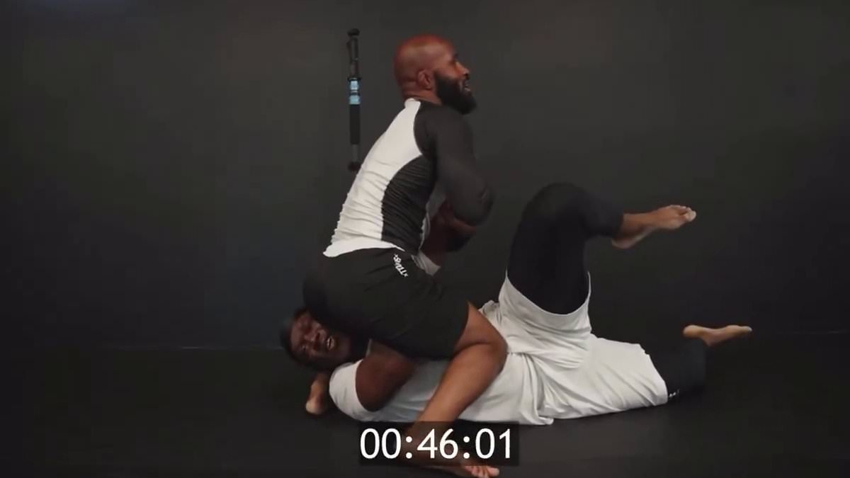 KSI HUMBLED by UFC legend as YouTuber is forced to tap in just 17 SECONDS during grappling match