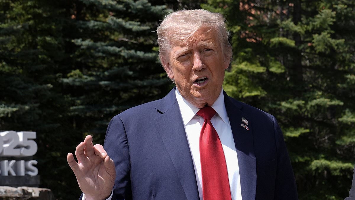 Trump issues dire warning to Iranians before leaving G7 early