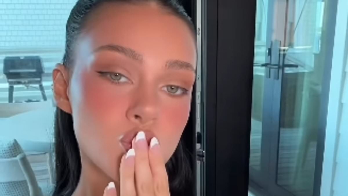 Nicola Peltz blows kisses and rolls her eyes in post about 'incompetent men' amid feud with husband Brooklyn Beckham's family