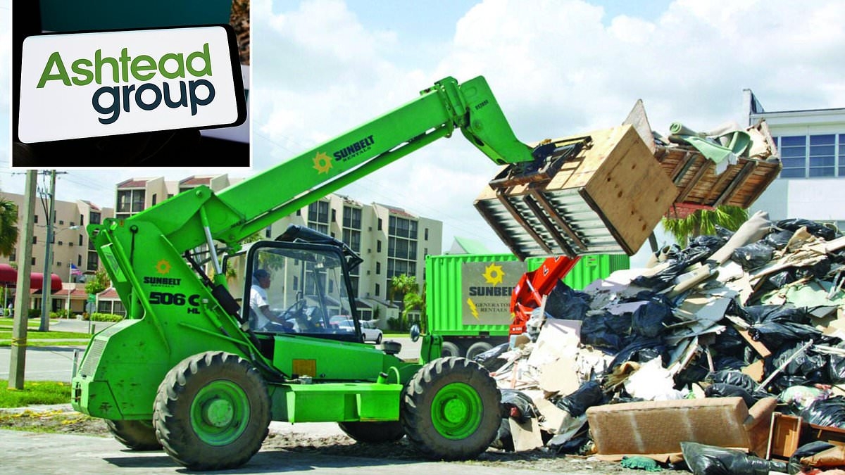 Equipment supplier Ashtead sees sales dip ahead of US listing switch
