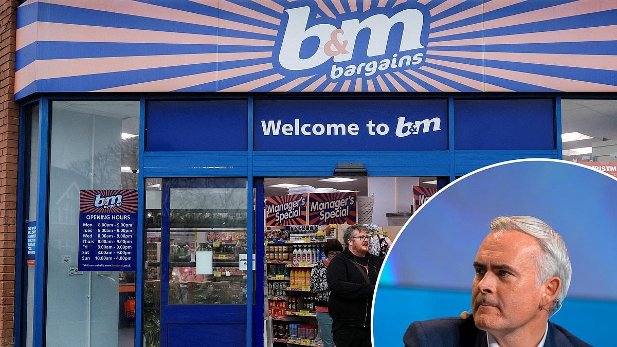 New B&M boss scoops up £523k of discounted shares ahead of starting the job