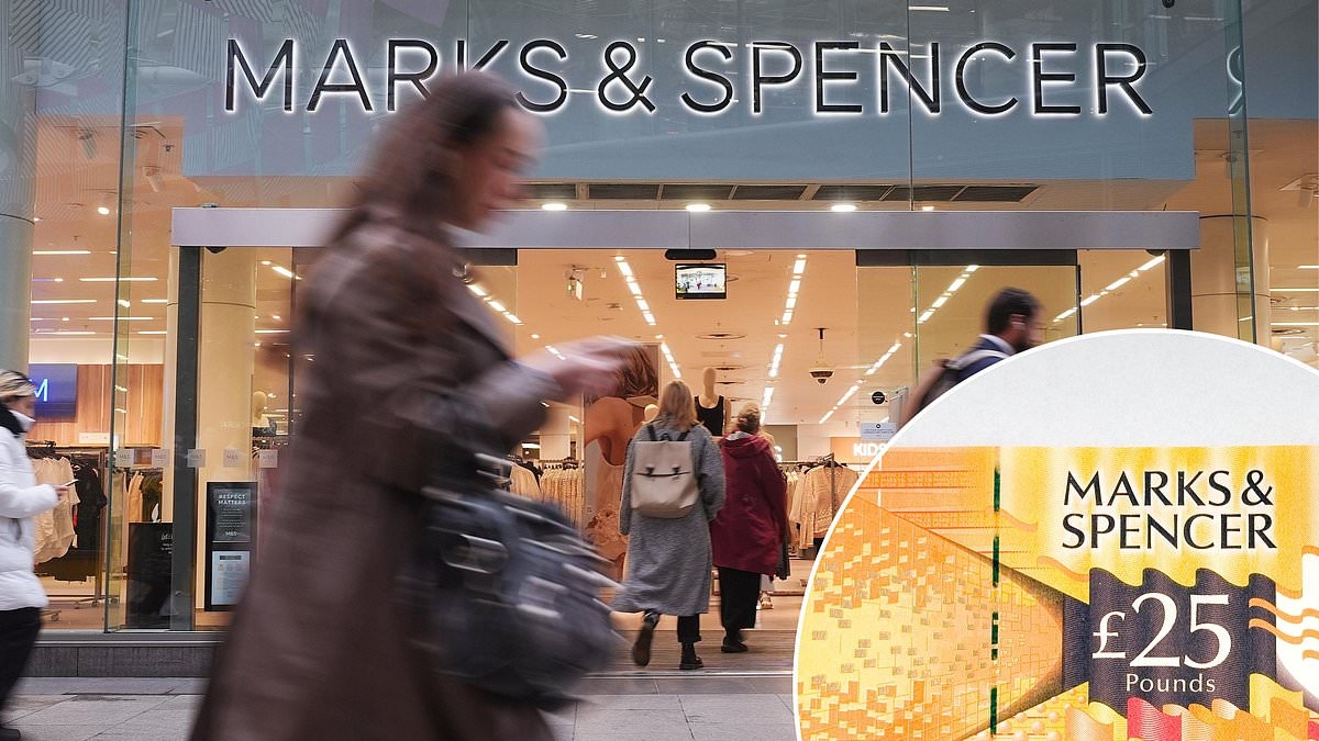 All M&S paper gift vouchers will expire soon and shoppers are urged to spend them