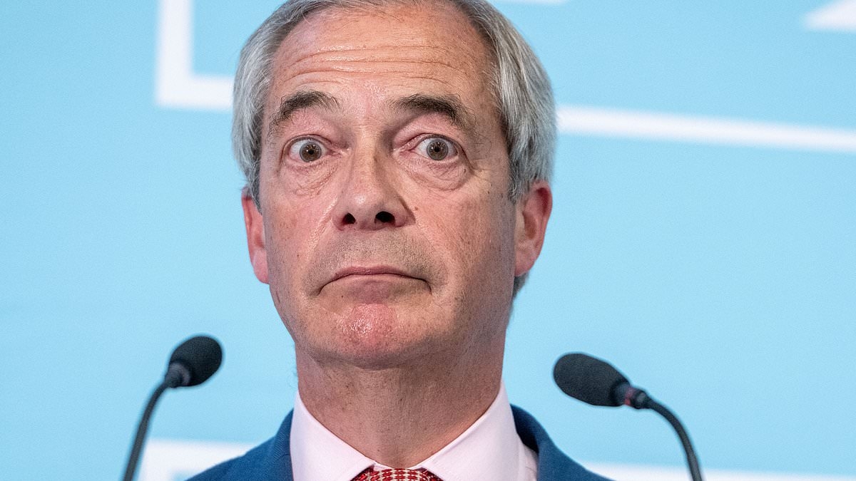 The reeling in of Reform: Nigel Farage sees poll lead halved in a week amid infighting and backing for benefits splurge