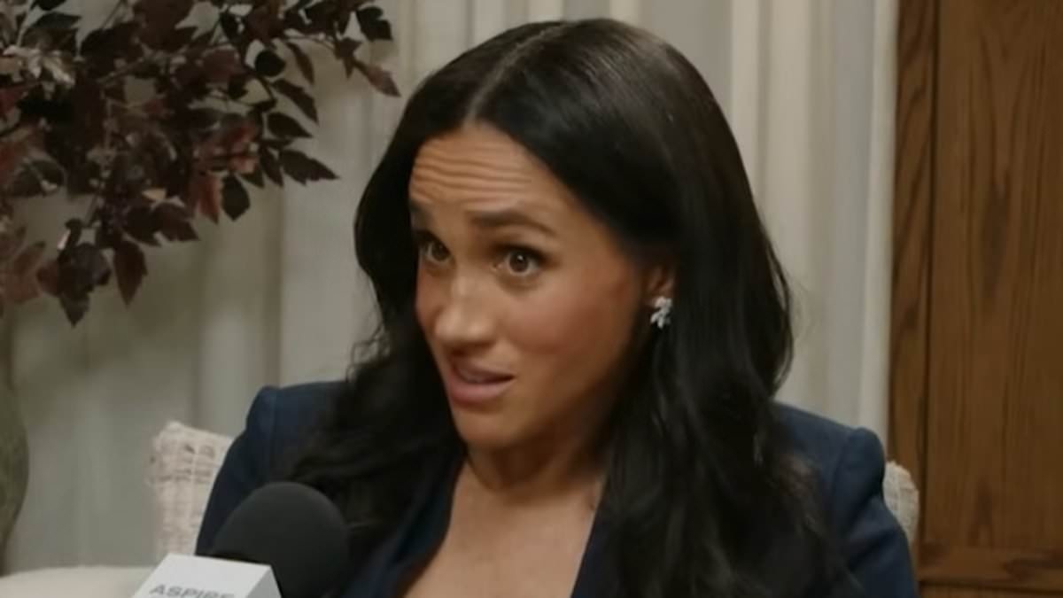 Is Netflix actually pulling the strings of Meghan's business As Ever? Eyebrows have been raised after she revealed her 'business partner' has a massive 80 staff working for the brand... while she only has a 'small and mighty team' of 'savvy women'